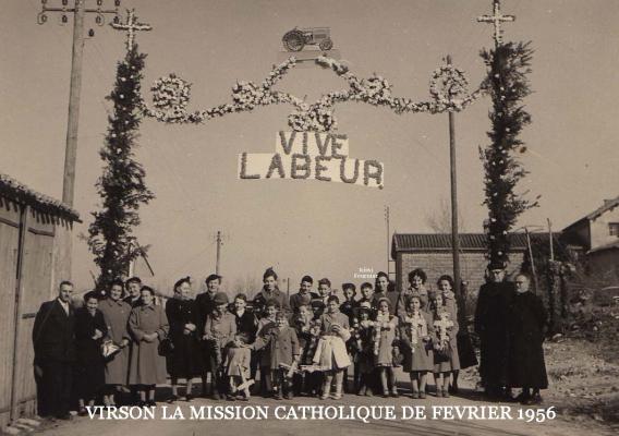1 VIRSON LA MISSION 1956 TITRE