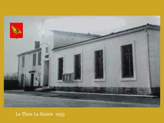 11 Le Thou-La mairie 1955