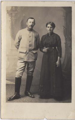1918 08 02  Avant Mariage Pierre Moinet Pauline Jacquet