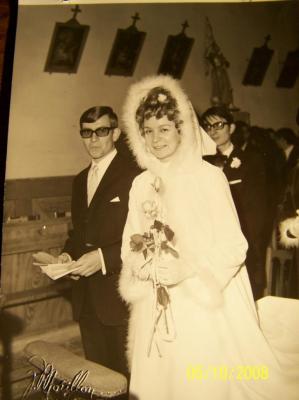 1968 C DANS LEGLISE Mariage  Lelan C  (3)
