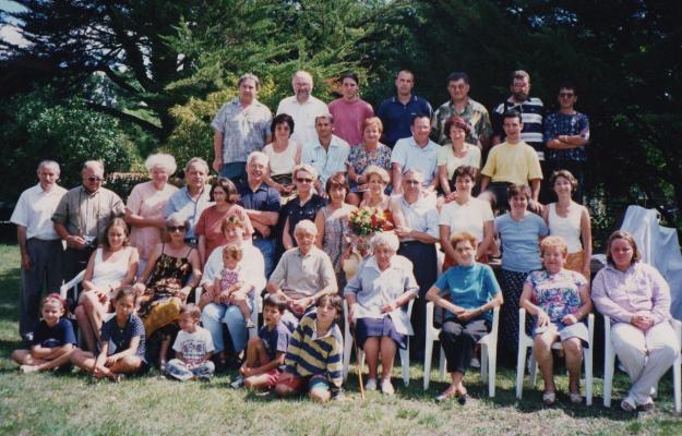 Photo des familles Ribes Moinet Foullonneau 1998