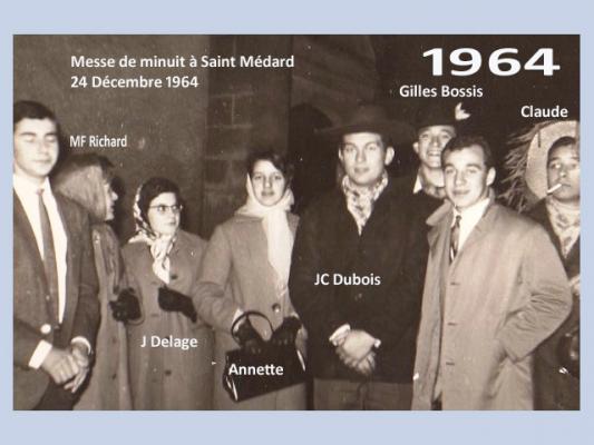 20-3-9 MESSE DE MINUIT A ST MEDARD 1964