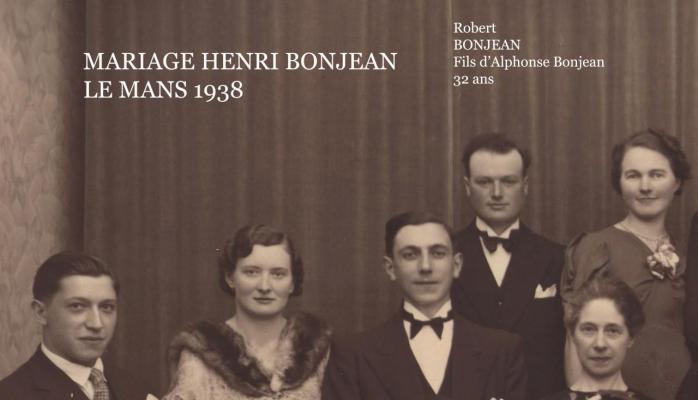 5 HENRI BONJEAN  JEANNETTE PLACOUS LE MANS 1938 - 