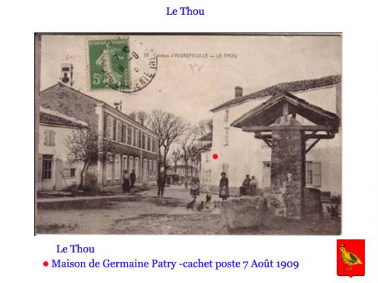 5 LE THOU Maison de Germaine Patry-1909 