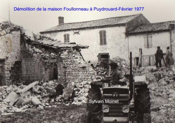 91 Demolition  maison Foullonneau-fevrier 1977-Sylvain Ferguson 45
