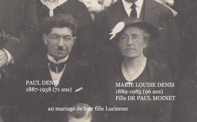 95 MOINET MARIE LOUISE & PAUL DENIS