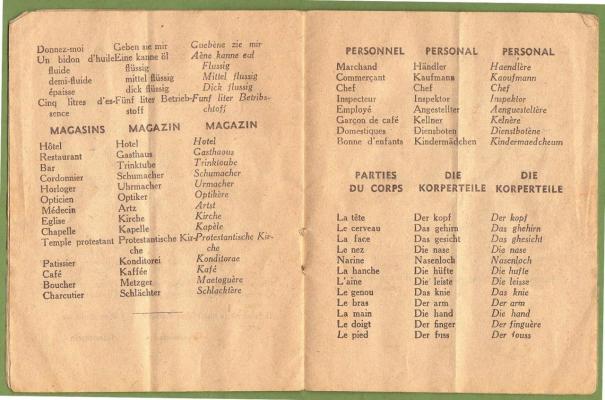 Vocabulaira Allemand Francais 1940 7